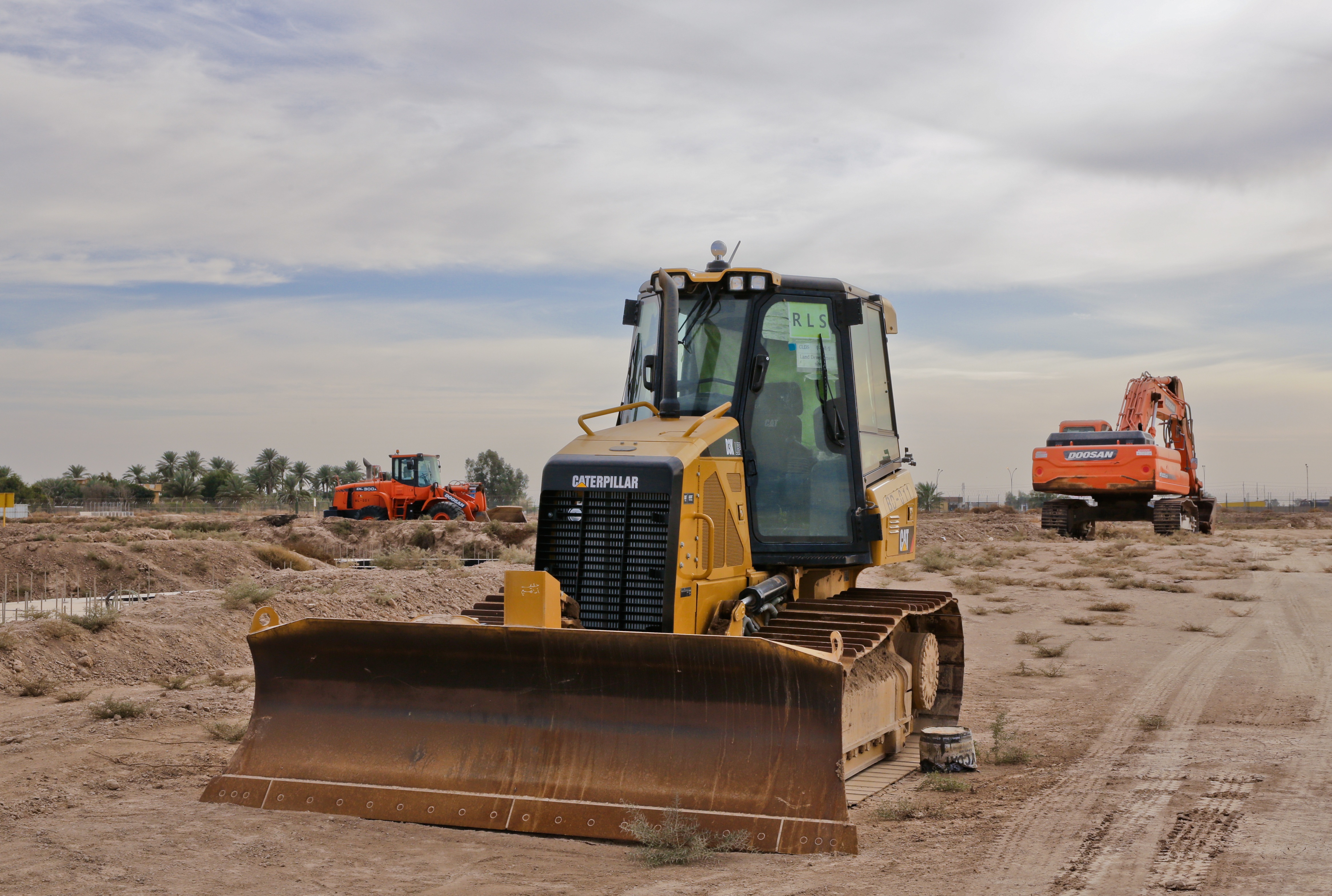 equipment operator on jobsite